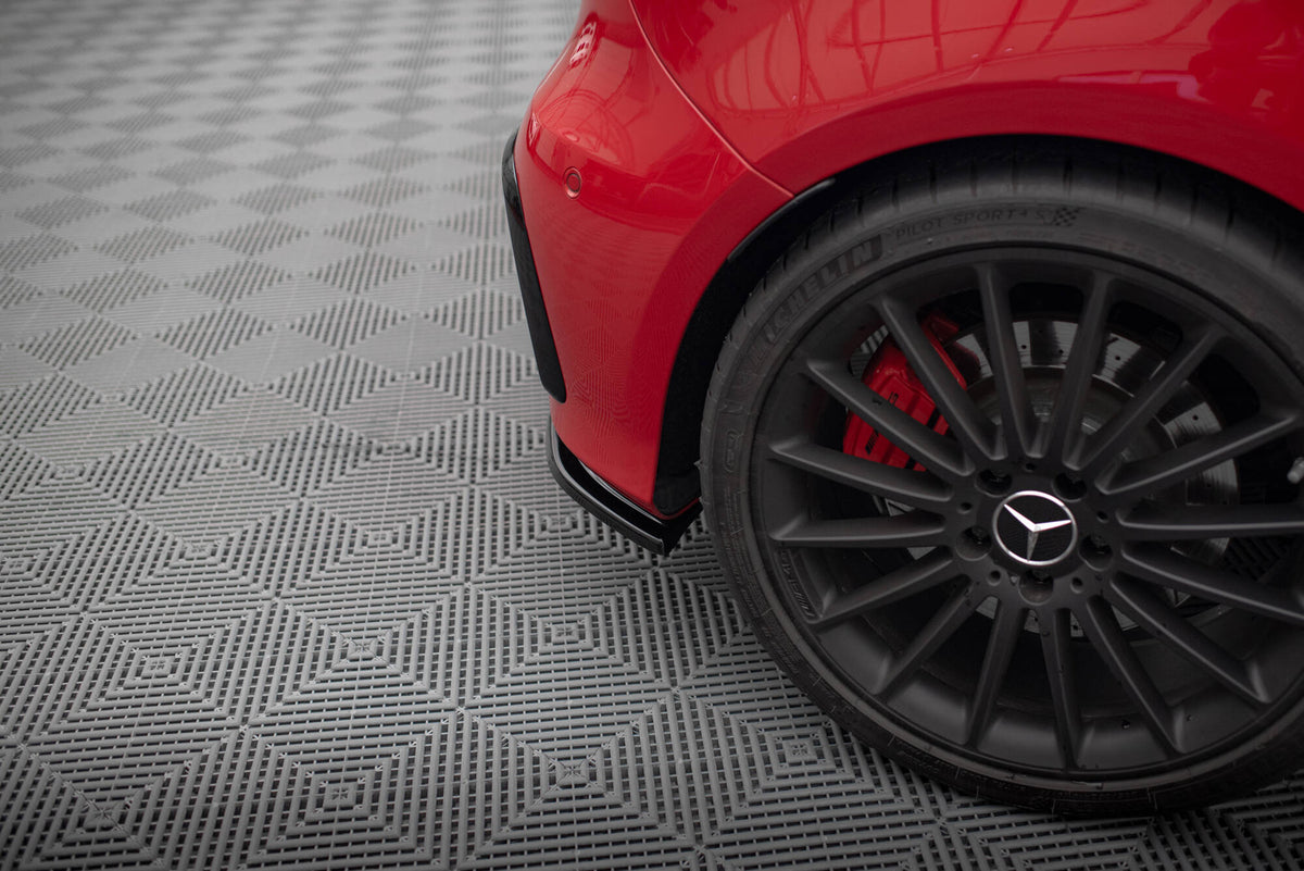 REAR SIDE SPLITTERS suitable for Mercedes A W176 AMG Facelift