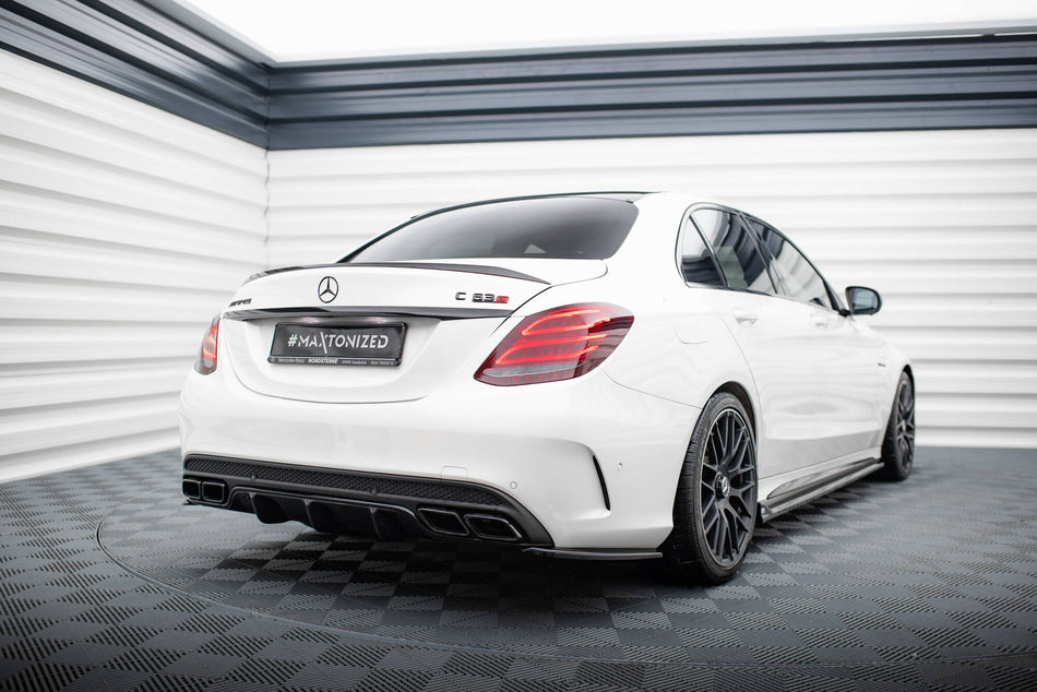 REAR SIDE SPLITTERS suitable for Mercedes C-Class S205 63AMG