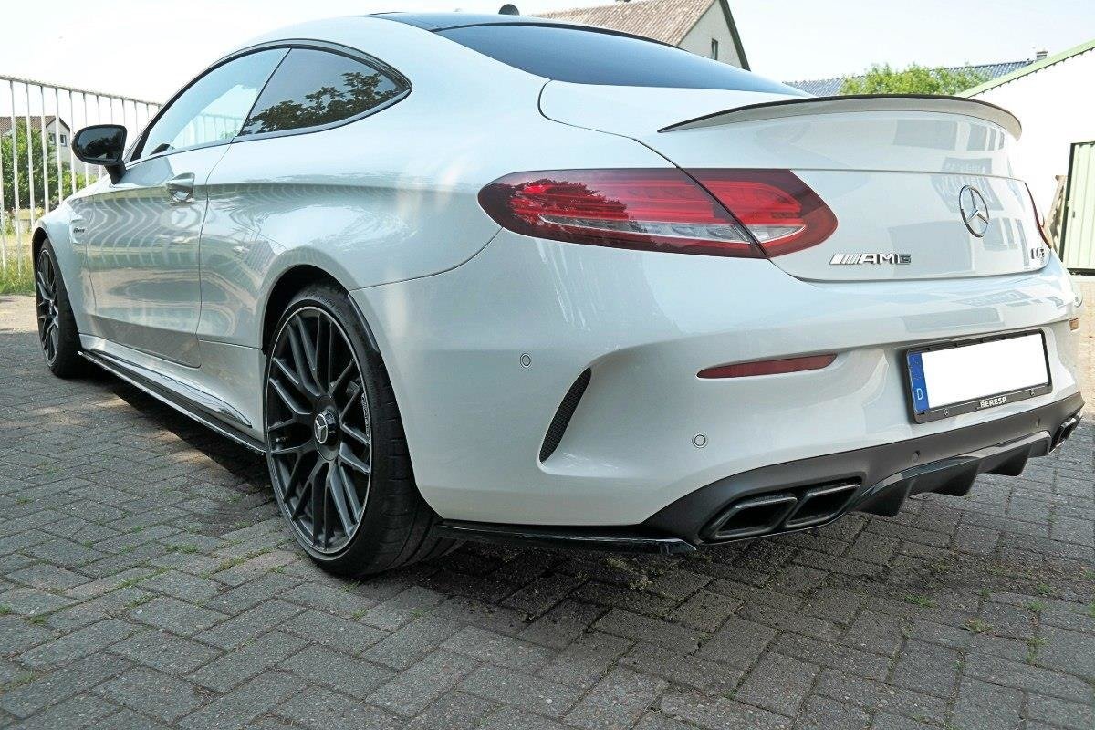 REAR SIDE SPLITTERS suitable for Mercedes C-class C205 63AMG Coupe