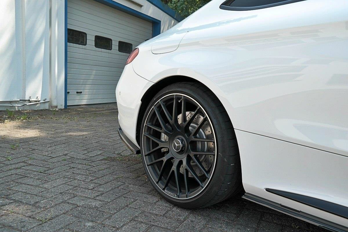 REAR SIDE SPLITTERS suitable for Mercedes C-class C205 63AMG Coupe
