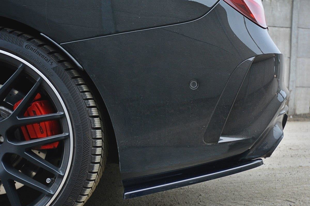 REAR SIDE SPLITTERS suitable for Mercedes CLA A45 AMG C117 Facelift