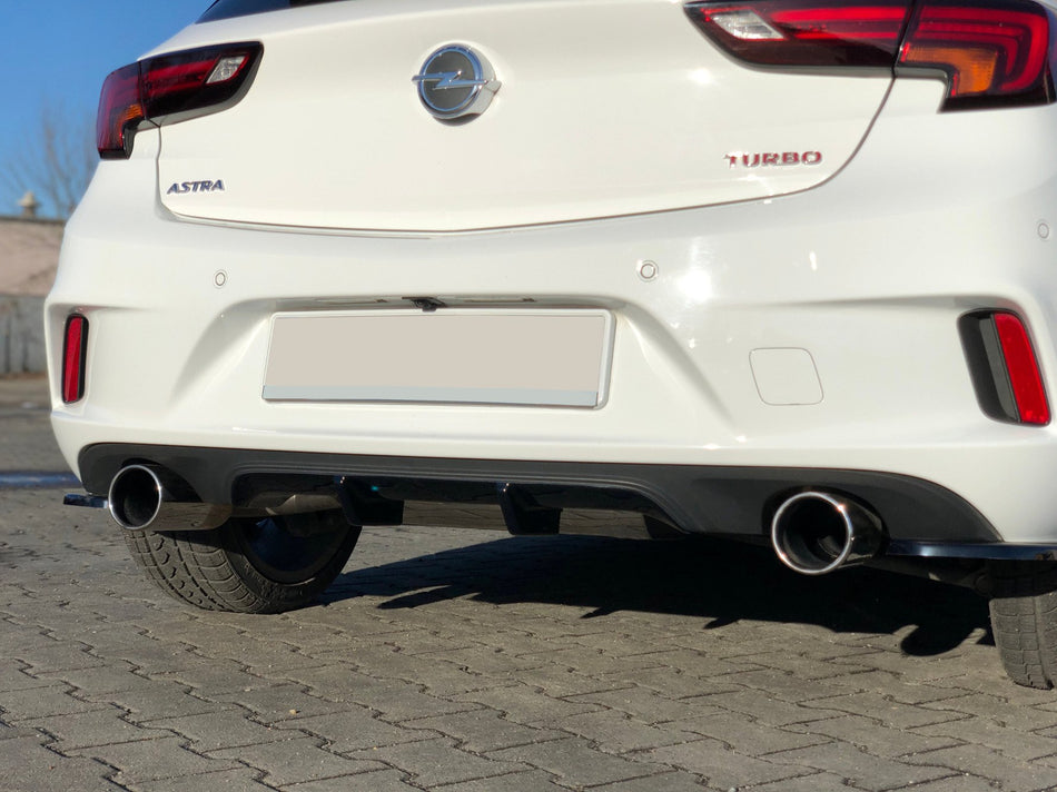 REAR SIDE SPLITTERS suitable for Opel ASTRA K OPC-LINE