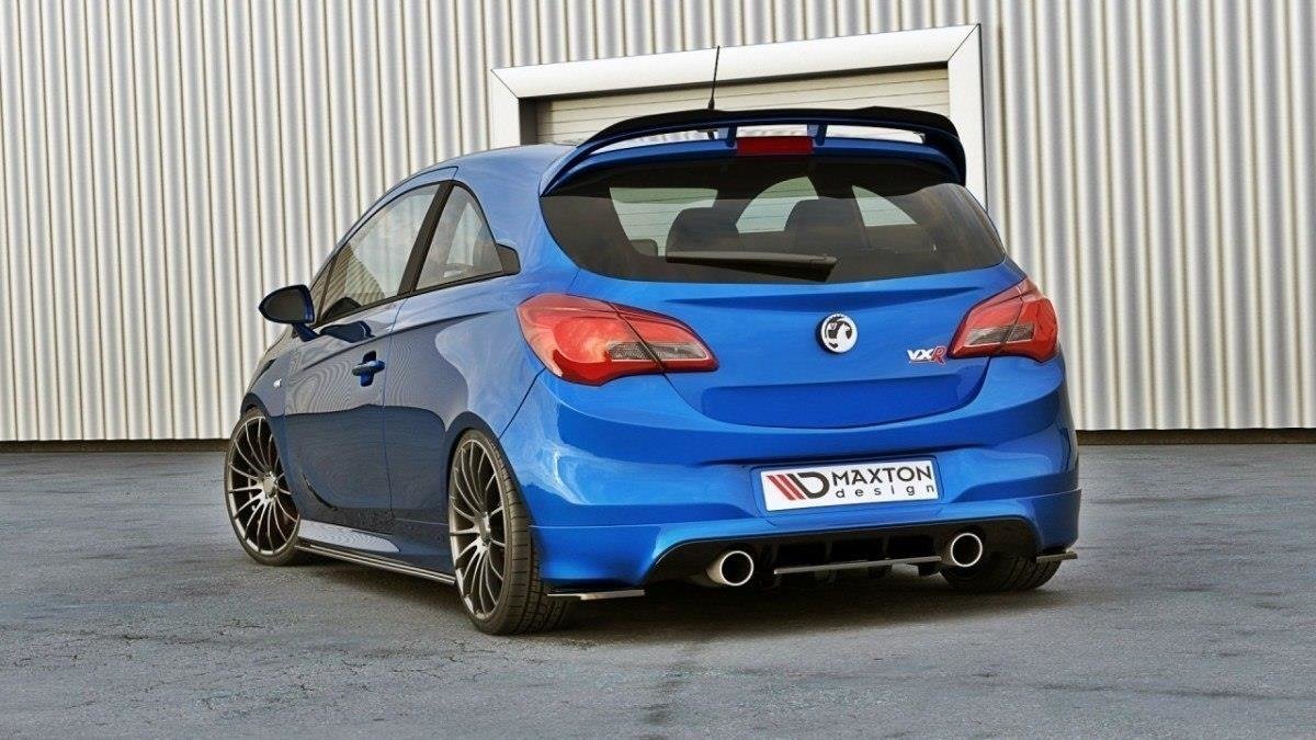 REAR SIDE SPLITTERS suitable for Opel CORSA E OPC / VXR