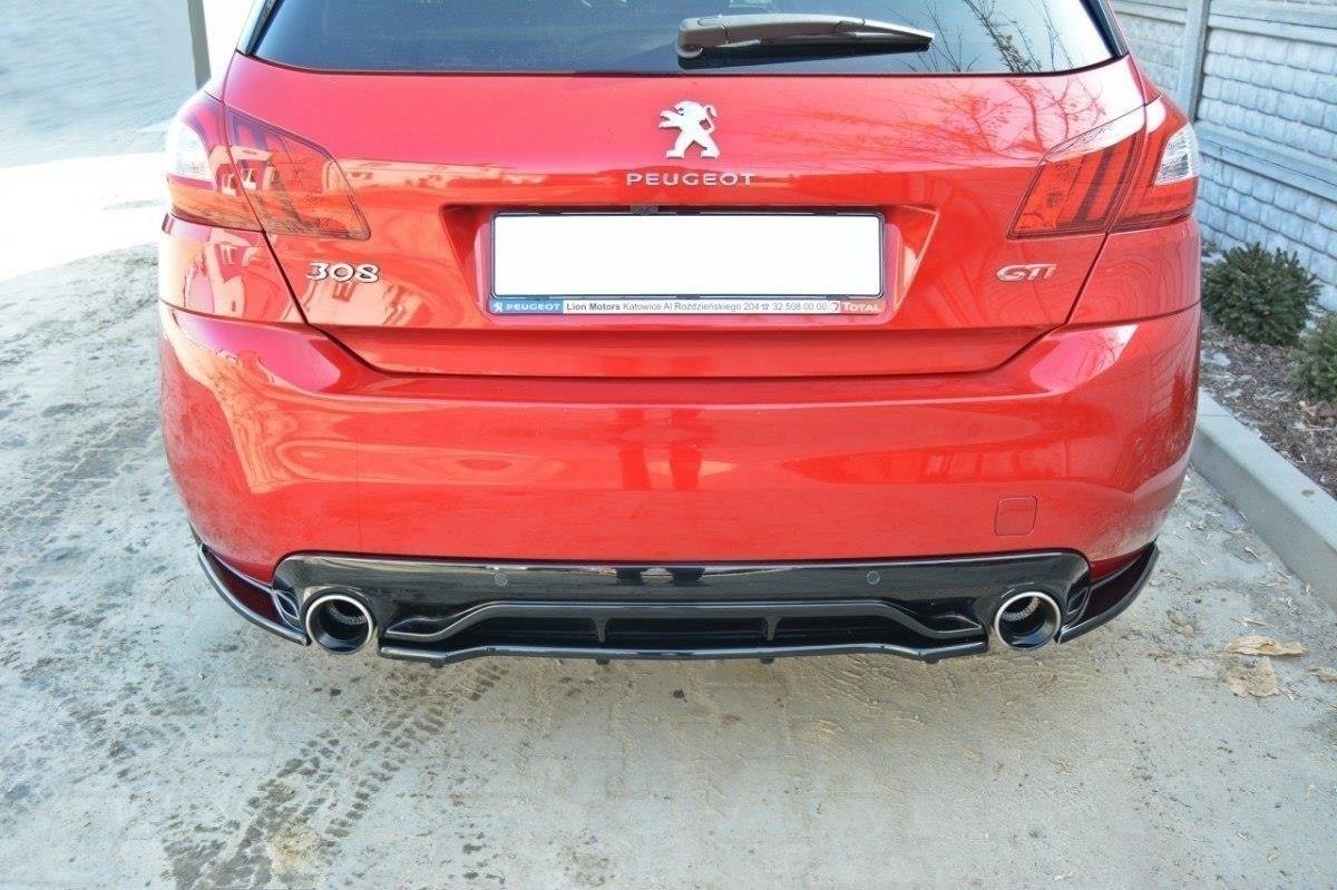 REAR SIDE SPLITTERS suitable for Peugeot 308 II GTI