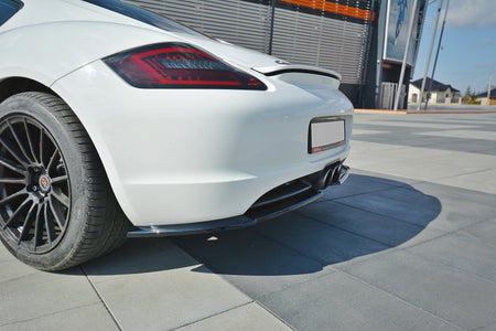 REAR SIDE SPLITTERS suitable for Porsche CAYMAN S 987C