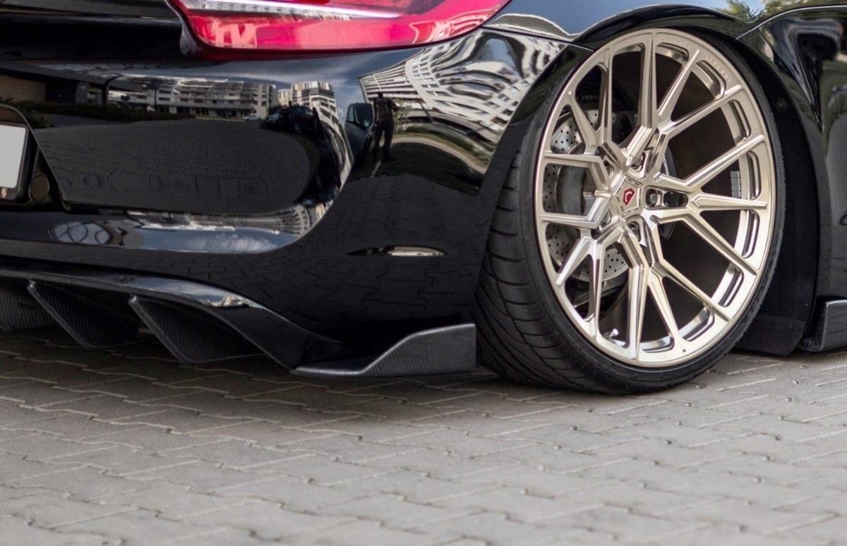 REAR SIDE SPLITTERS suitable for Porsche Cayman Mk2 981C