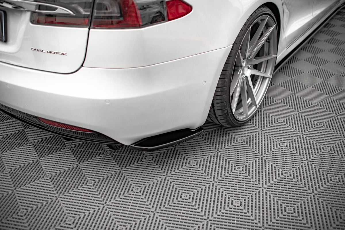 REAR SIDE SPLITTERS suitable for Tesla Model S Facelift
