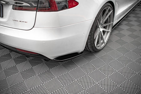 REAR SIDE SPLITTERS suitable for Tesla Model S Facelift