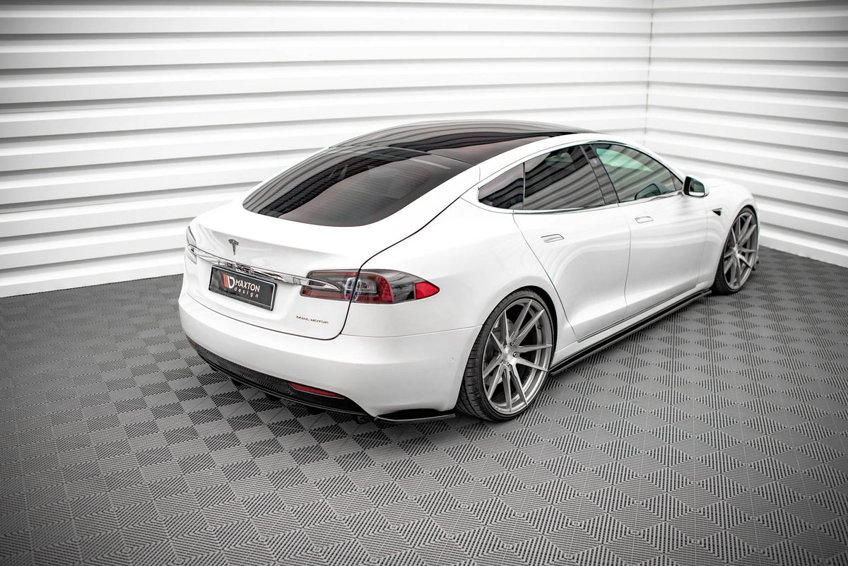 REAR SIDE SPLITTERS suitable for Tesla Model S Facelift