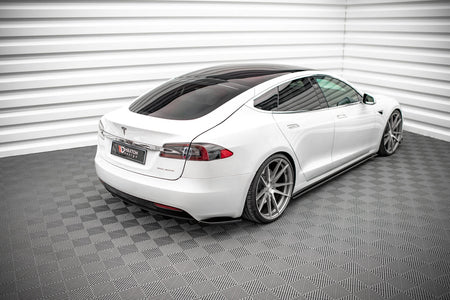 REAR SIDE SPLITTERS suitable for Tesla Model S Facelift