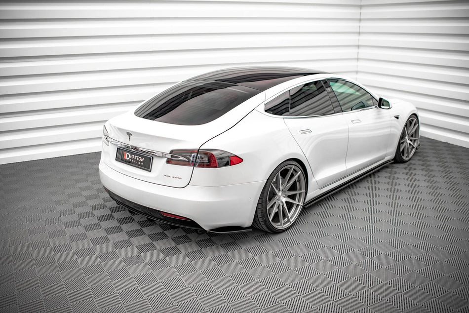 REAR SIDE SPLITTERS suitable for Tesla Model S Facelift