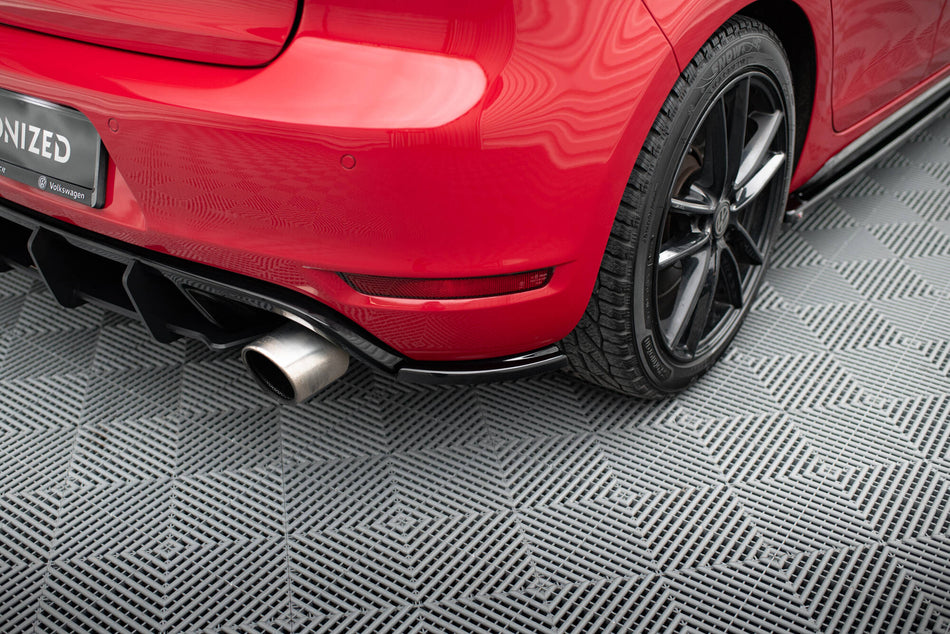 REAR SIDE SPLITTERS suitable for VW GOLF VI GTI 35TH