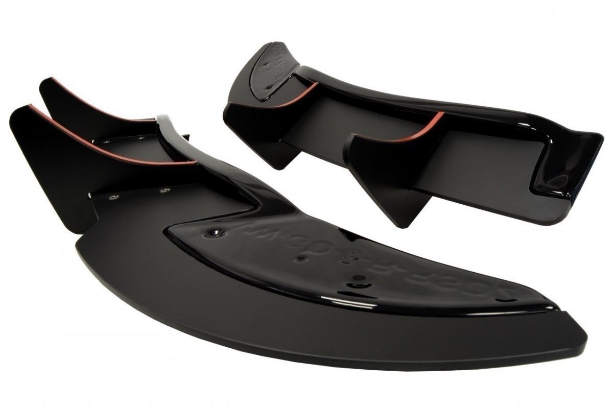 REAR SIDE SPLITTERS suitable for VW GOLF VI R (CNC)