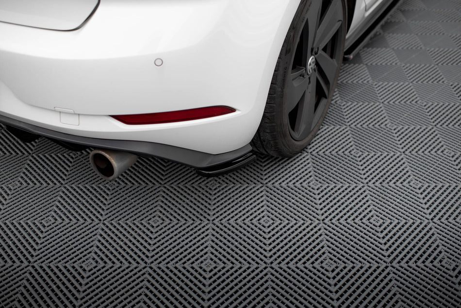 REAR SIDE SPLITTERS suitable for VW GOLF VII GTI FACELIFT