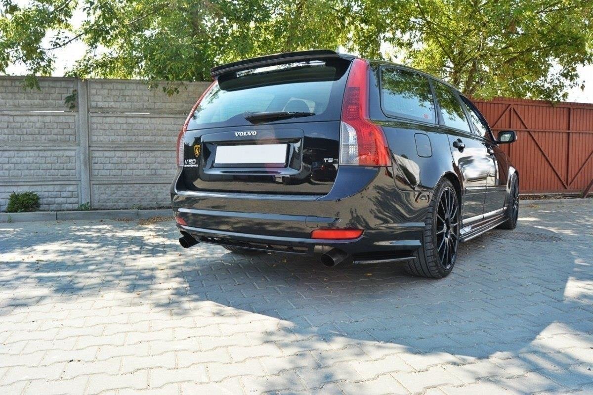 REAR SIDE SPLITTERS suitable for Volvo V50F R-DESIGN