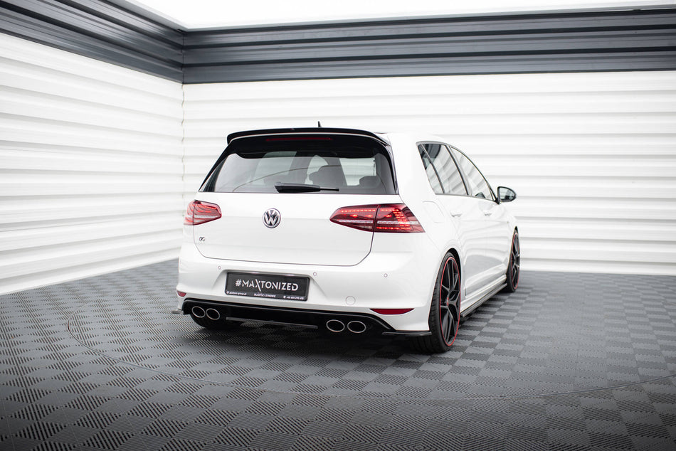 REAR SIDE SPLITTERS v.2 suitable for VW GOLF VII R