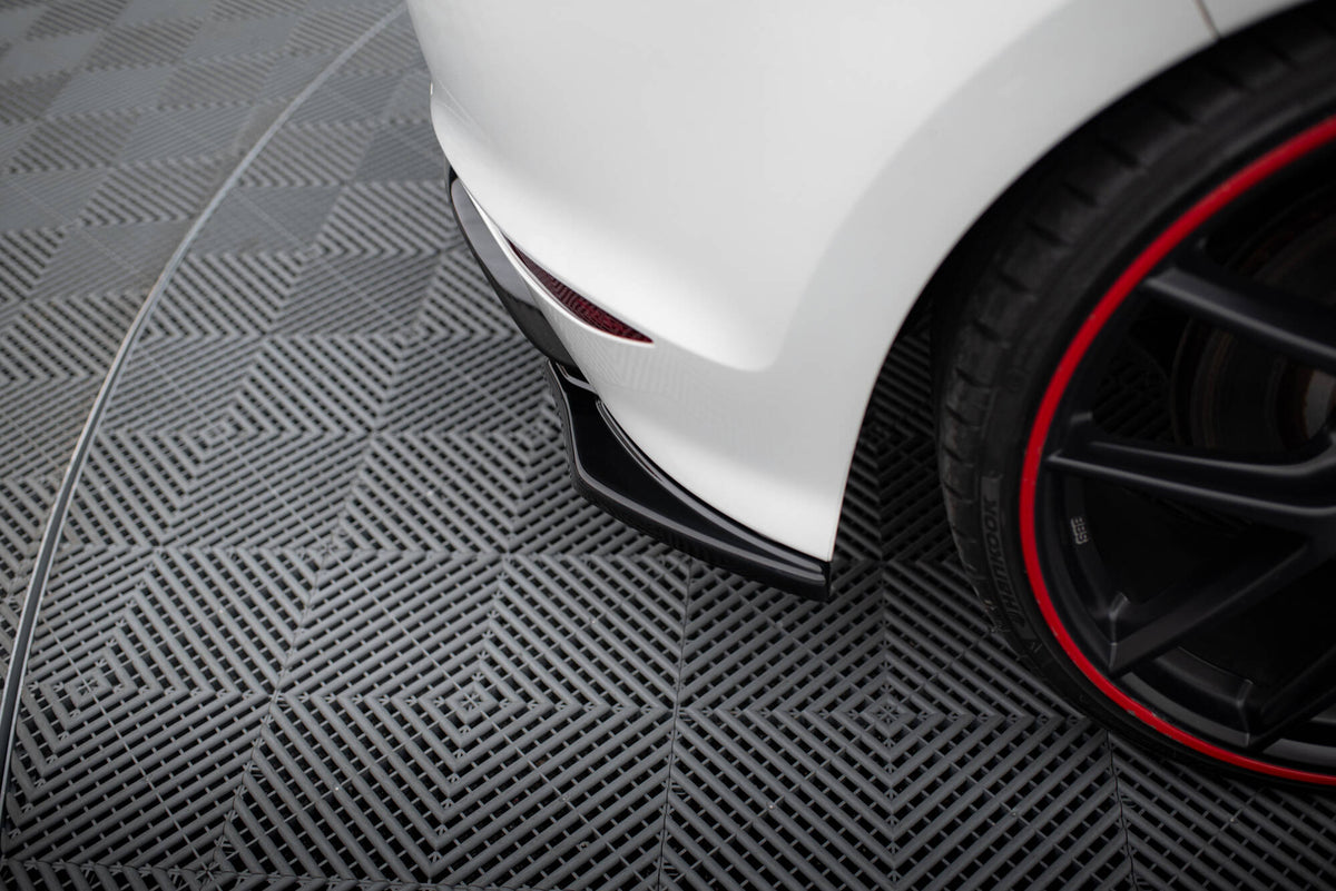 REAR SIDE SPLITTERS v.2 suitable for VW GOLF VII R