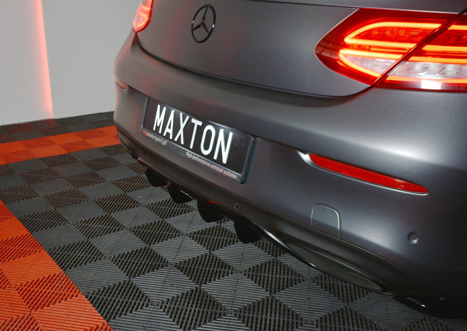 REAR VALANCE suitable for Mercedes- BENZ C-CLASS W205 COUPE AMG-LINE