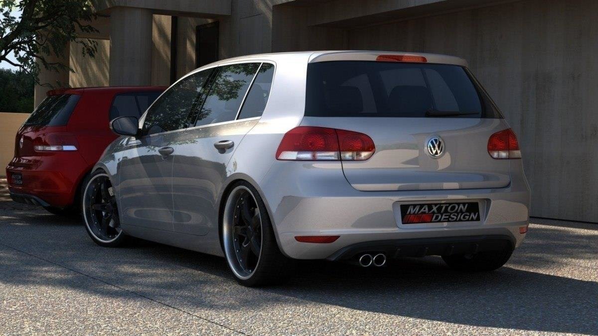 REAR VALANCE suitable for VW GOLF VI WITH 1 EXHAUST HOLE