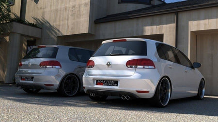 REAR VALANCE suitable for VW GOLF VI WITH 2 EXHAUST HOLE