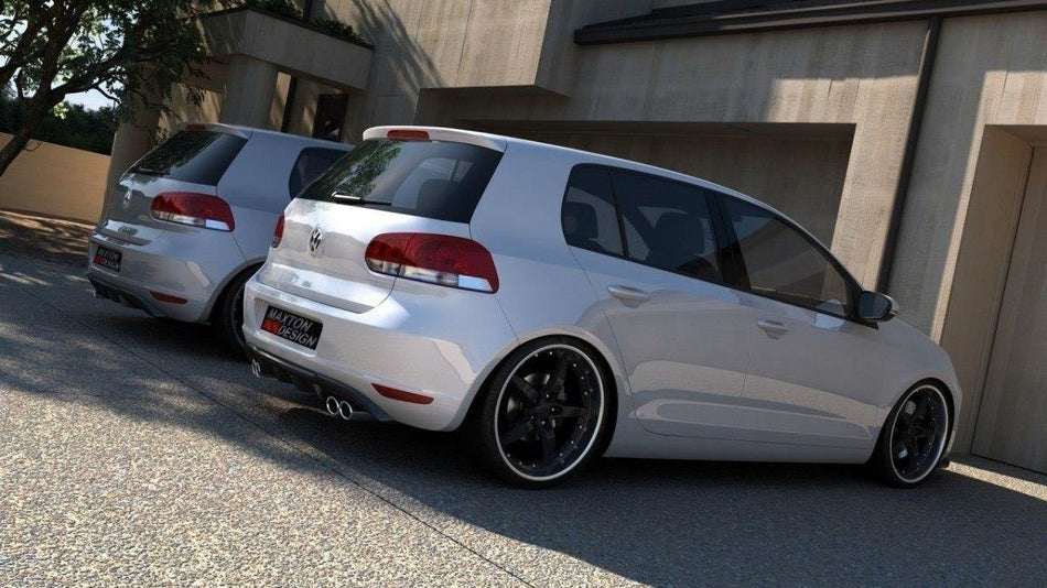 REAR VALANCE suitable for VW GOLF VI WITH 2 EXHAUST HOLE