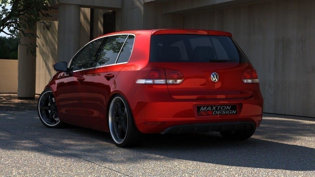 REAR VALANCE suitable for VW GOLF VI WITHOUT EXHAUST HOLE