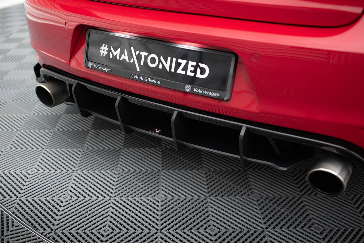 Racing Durability Rear Diffuser V.2 suitable for Volkswagen Golf GTI Mk6