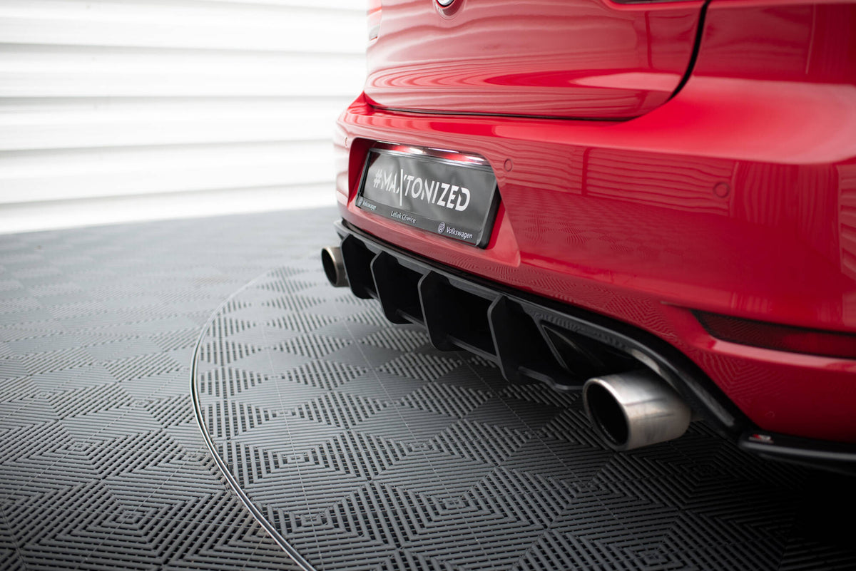 Racing Durability Rear Diffuser V.2 suitable for Volkswagen Golf GTI Mk6
