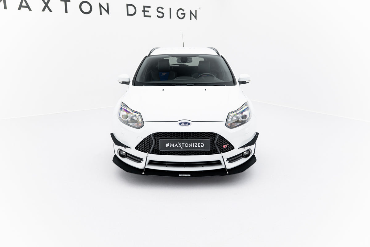 Racing Front Splitter V.1 suitable for Ford Focus ST Mk3