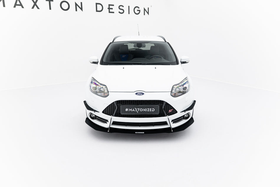 Racing Front Splitter V.1 suitable for Ford Focus ST Mk3