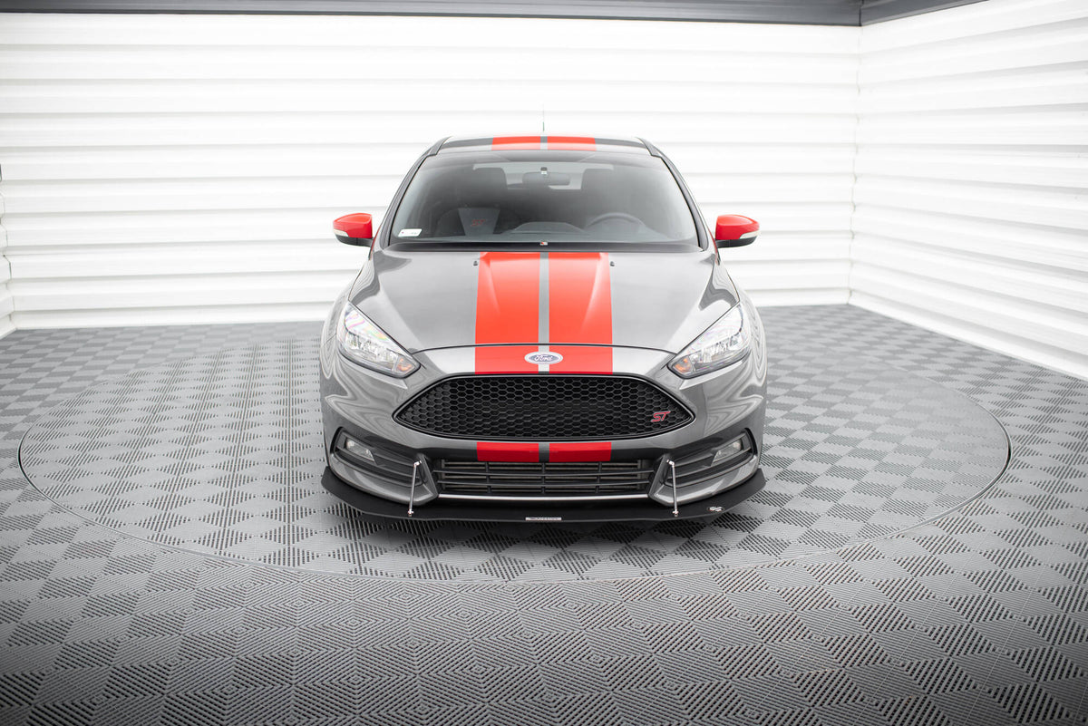 Racing Front Splitter V.1 suitable for Ford Focus ST Mk3 FL