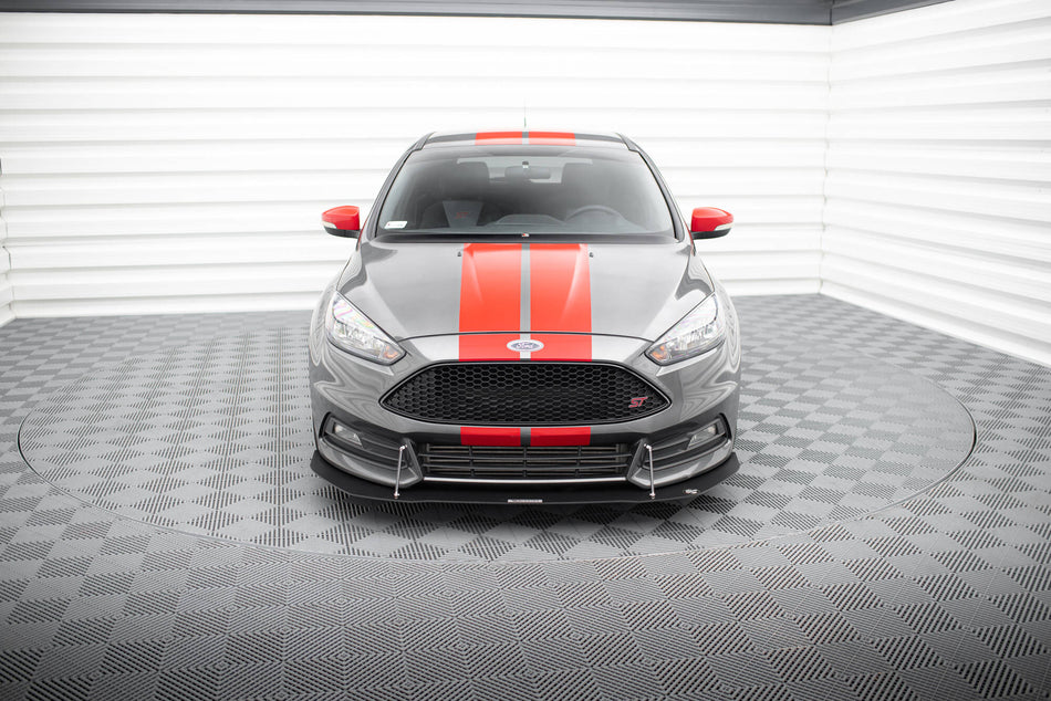 Racing Front Splitter V.1 suitable for Ford Focus ST Mk3 FL