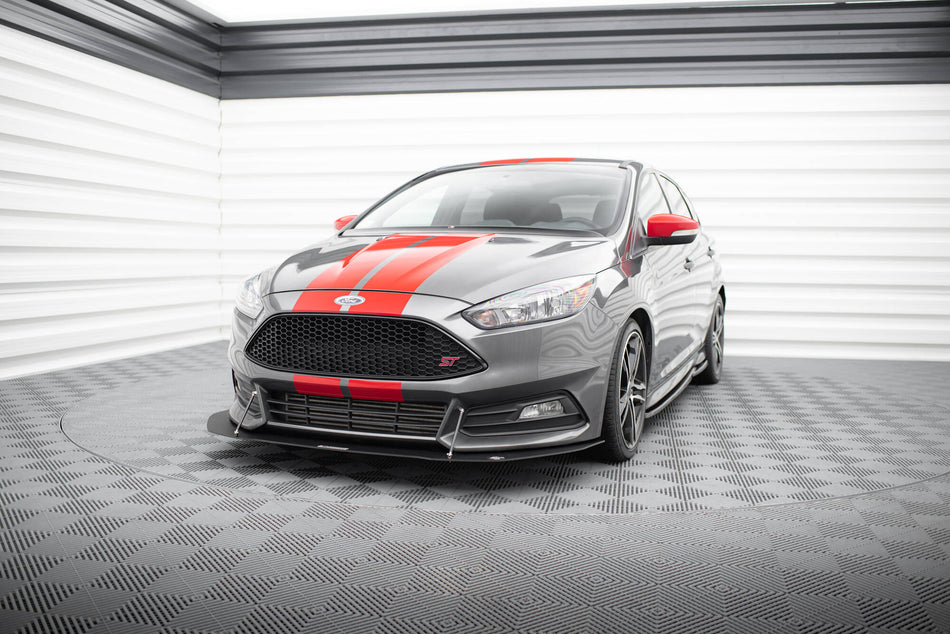 Racing Front Splitter V.1 suitable for Ford Focus ST Mk3 FL