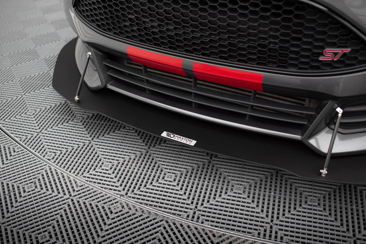 Racing Front Splitter V.1 suitable for Ford Focus ST Mk3 FL