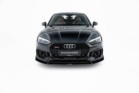 Racing Front Splitter V.2 suitable for Audi RS5  Coupe / Sportback F5