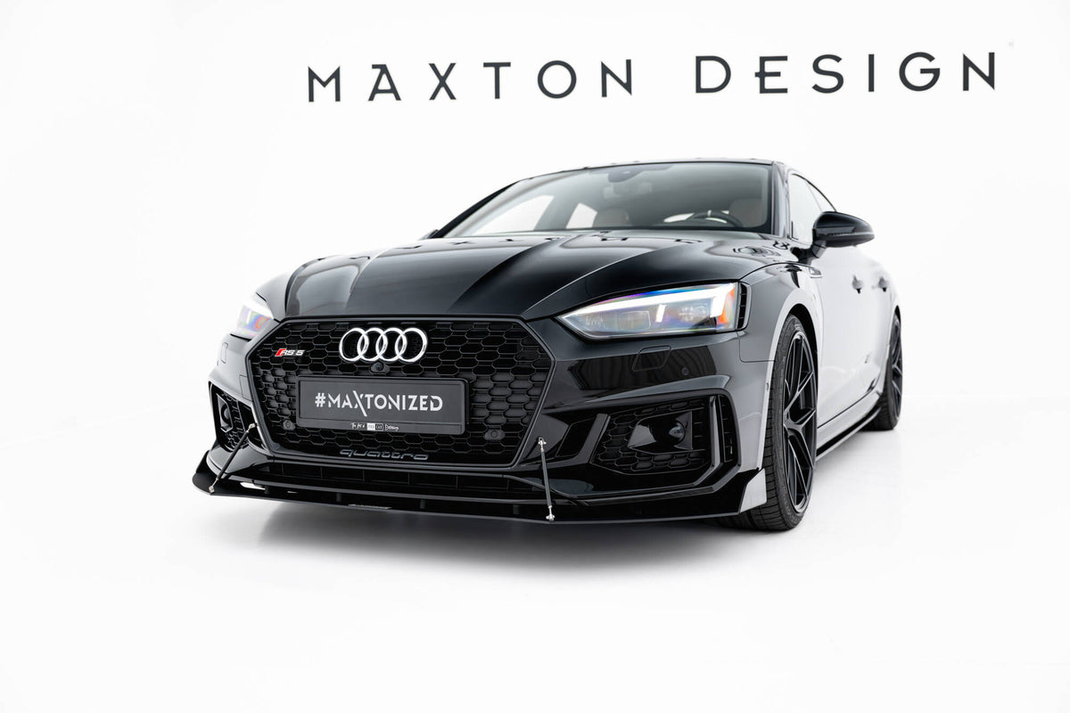 Racing Front Splitter V.2 suitable for Audi RS5  Coupe / Sportback F5