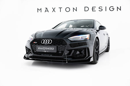 Racing Front Splitter V.2 suitable for Audi RS5  Coupe / Sportback F5