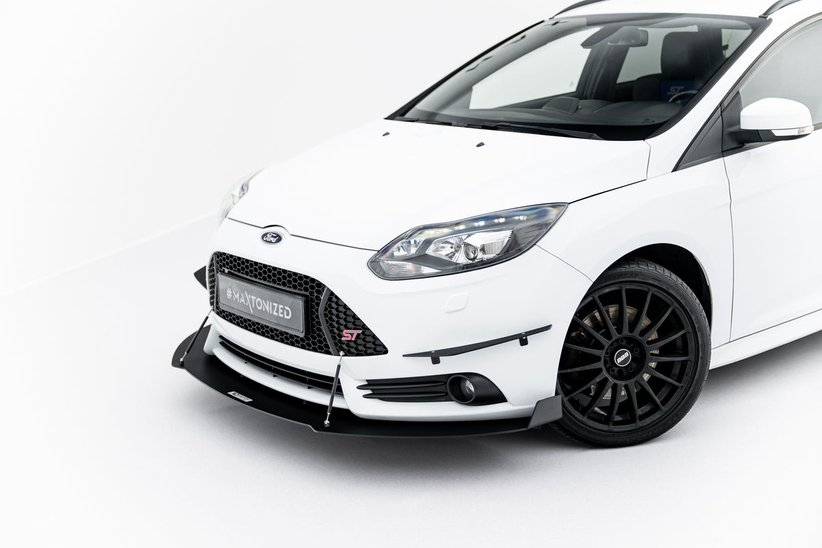 Racing Front Splitter V.2 suitable for Ford Focus ST Mk3
