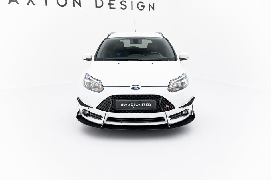 Racing Front Splitter V.2 suitable for Ford Focus ST Mk3