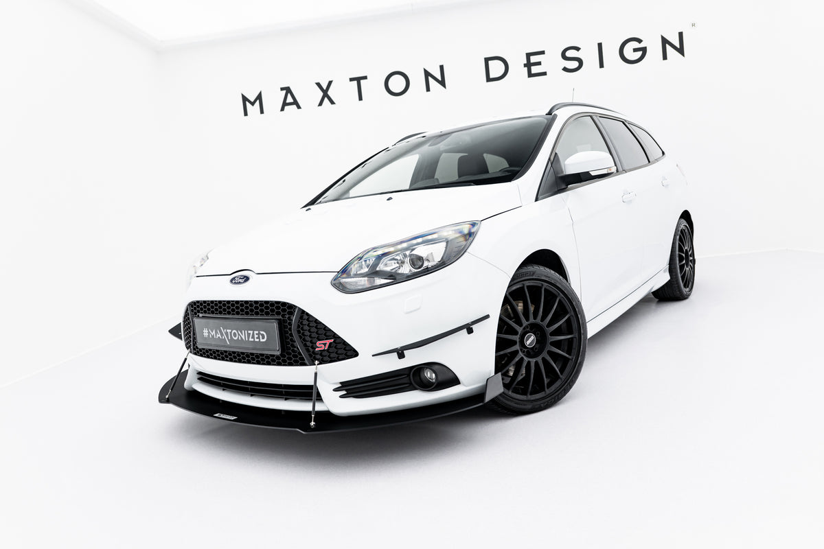 Racing Front Splitter V.2 suitable for Ford Focus ST Mk3
