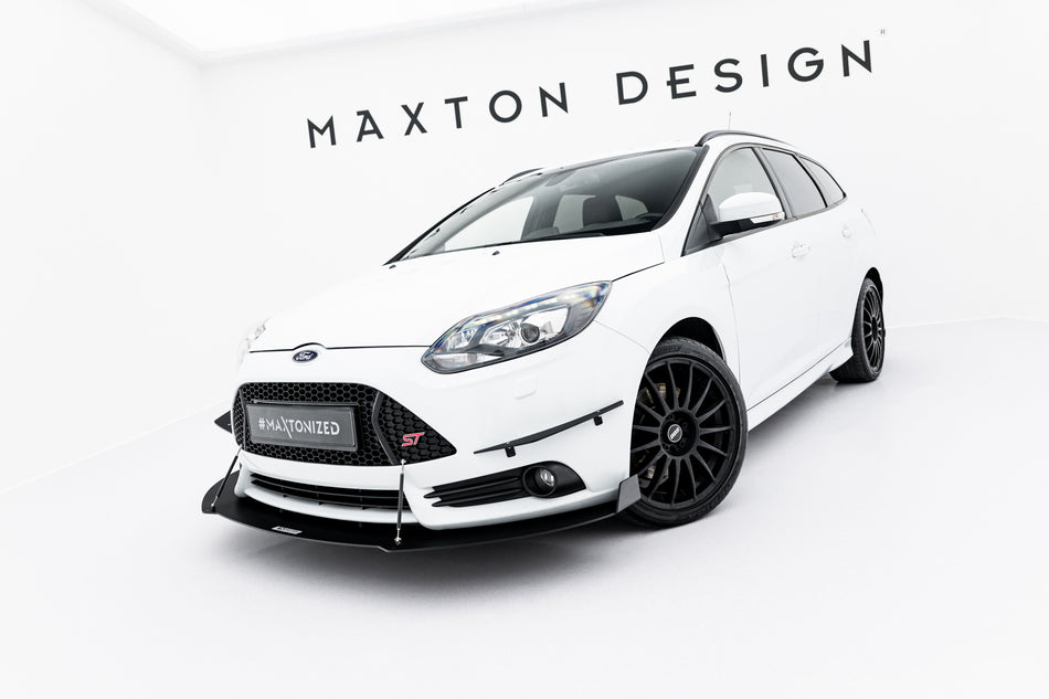 Racing Front Splitter V.2 suitable for Ford Focus ST Mk3