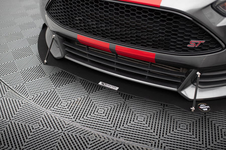 Racing Front Splitter V.2 suitable for Ford Focus ST Mk3 FL