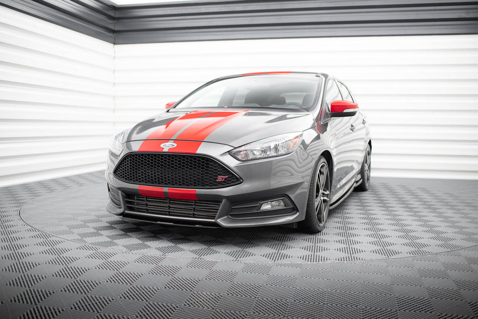 Racing Front Splitter V.3 suitable for Ford Focus ST Mk3 FL