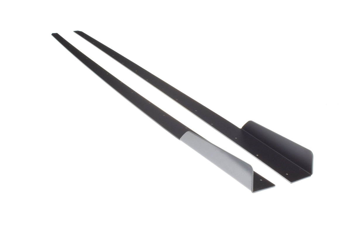 Racing Side Skirts Diffusers V.2 suitable for Audi RS3 Sportback 8V Facelift