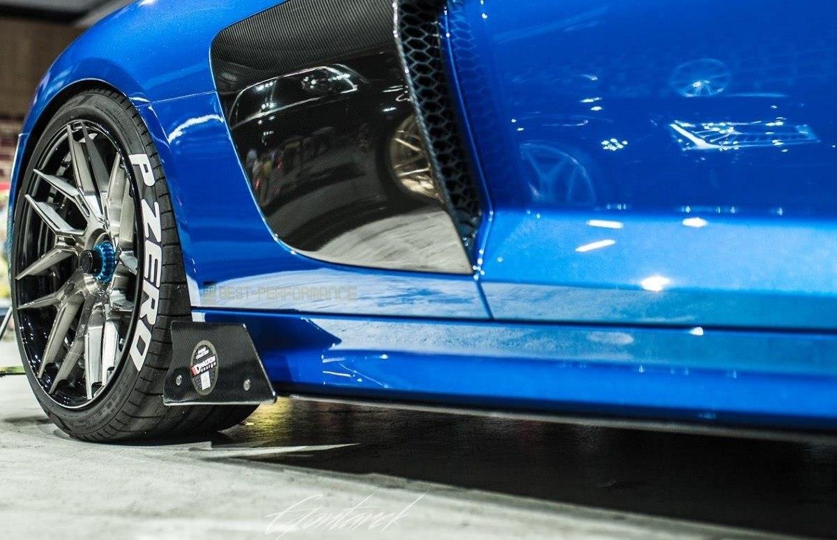 Racing Side Skirts Diffusers suitable for Audi R8 Mk.2