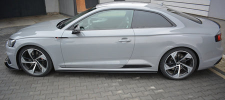 Racing Side Skirts Diffusers suitable for Audi RS5 F5 Coupe