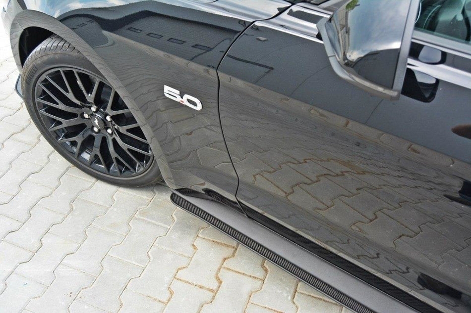 Racing Side Skirts Diffusers suitable for Ford Mustang GT Mk6