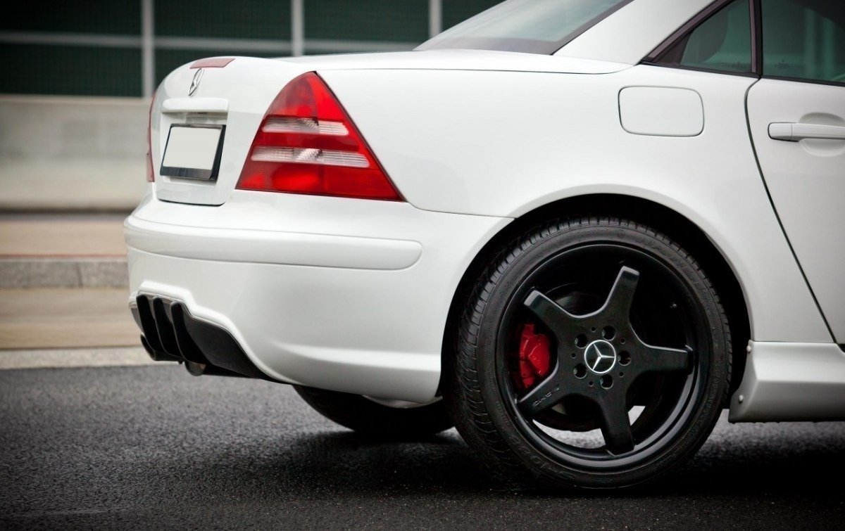 Rear Bumper suitable for Mercedes SLK R170 AMG204 Look