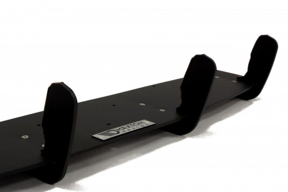 Rear Diffuser & Rear Side Splitters suitable for Audi A6 S-Line C7 (exhaust 1x2)