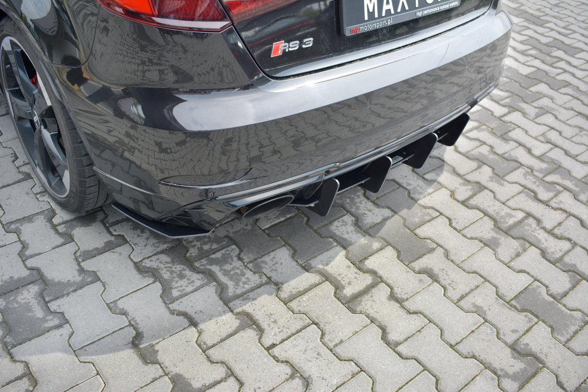 Rear Diffuser V.1 suitable for Audi RS3 8V FL Sportback